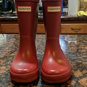 Hunter Rain boots for kids in great condition